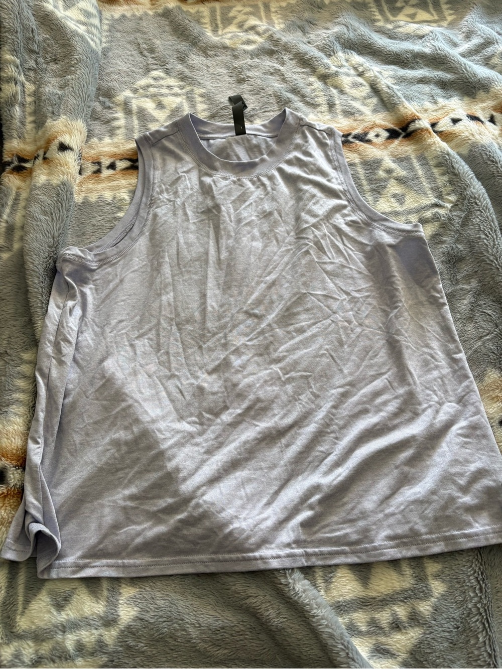 Vuori Light Lavender Muscle Tank